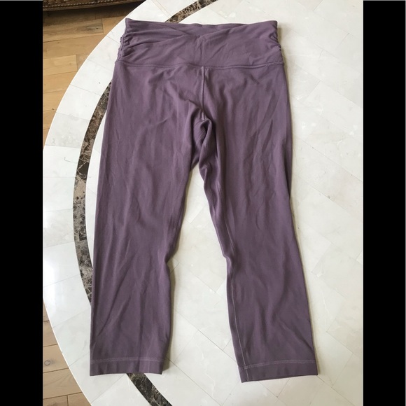 Lululemon Align Crop 21" Cross Lunar Rock - Picture 4 of 10
